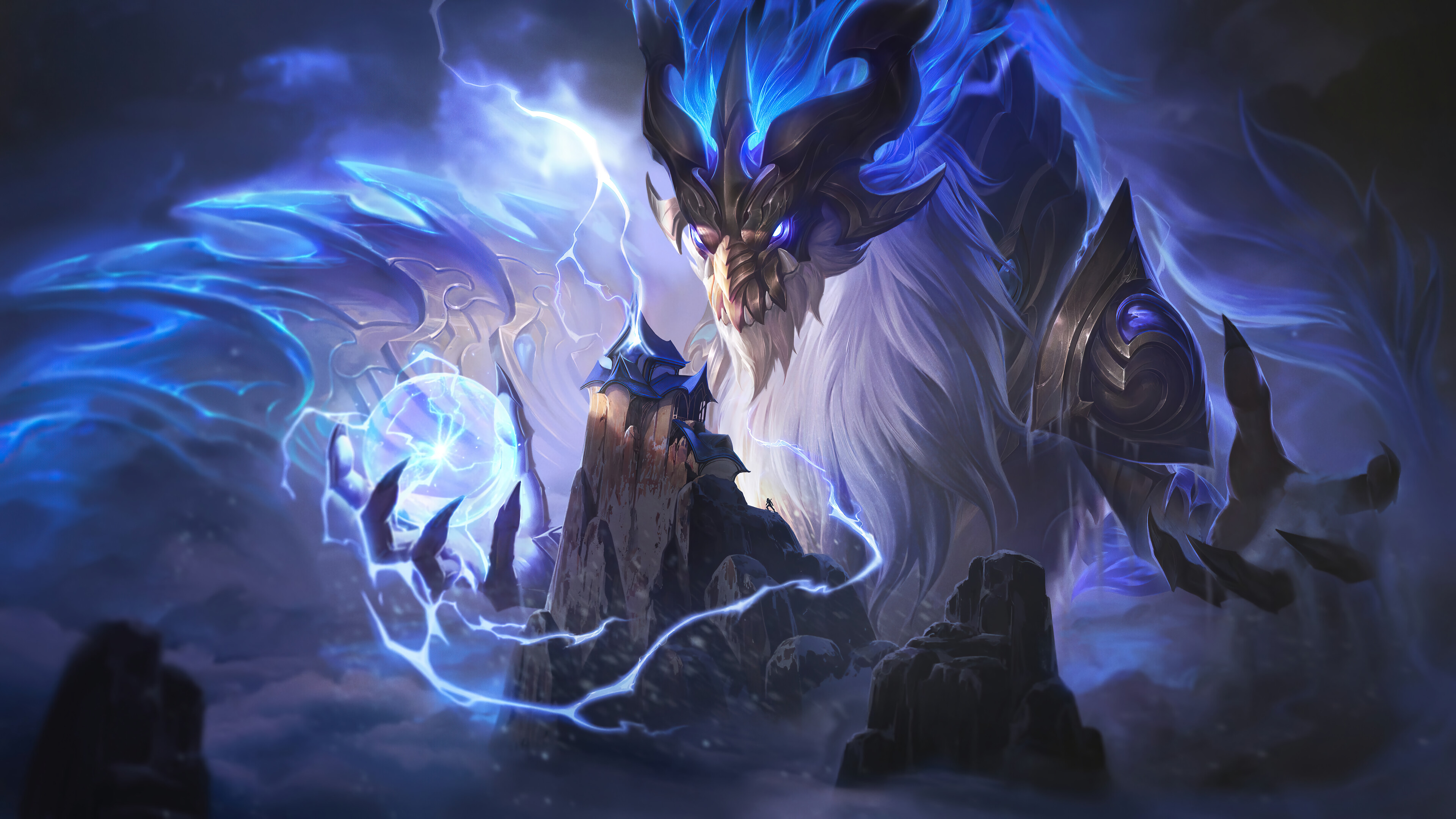 lol英雄联盟第十一期铸星龙王(奥瑞利安·索尔)4k原画壁纸