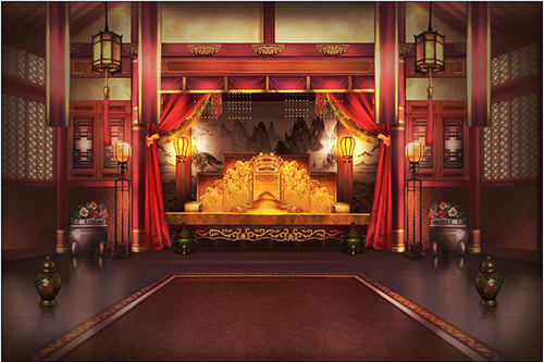 紫禁城任你畅游 《熹妃传》新增场景原画曝光